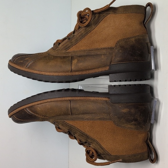 UGG Heather lace up bootie boots women's size 9 EU 40 - Picture 9 of 16